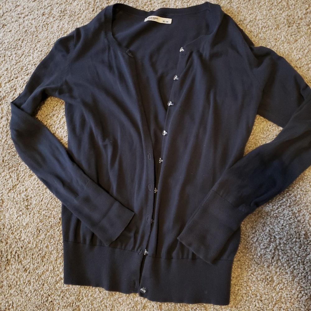 Navy Blue Cardigan